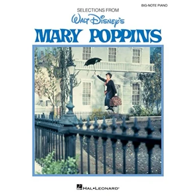Abbildung von Big Note Vocal Selections: Mary Poppins: Noten für Klavier, Gesang: Music from the Motion Picture Soundtrack