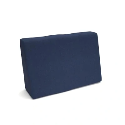 Abbildung von POKAR Palettenkissen Palettenauflagen mit abnehmbarem Bezug Palettenauflage Palettenmöbel Palettensofa, Seitenkissen 60x40, Dunkelblau
