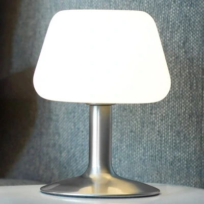 Abbildung von Paul Neuhaus LED Tischleuchte Till, Dimmfunktion, wechselbar, Warmweiß, 3 Stufen Touchdimmer