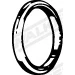 Abbildung von WALKER 80644 Halter, Abgasanlage FORD: FOCUS 2 Schrägheck, Kombi, 3 Turnier, MAZDA: Hatchback, Limousine, VOLVO: V50