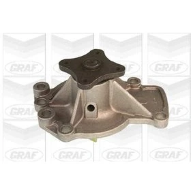 Abbildung von GRAF PA508 Wasserpumpe ohne Dichtung mechanisch Stahlblech für Keilrippenriementrieb NISSAN: Primera Hatchback, Limousine, Kombi