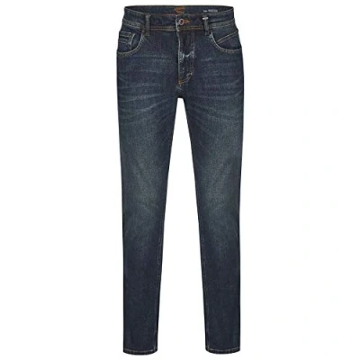Abbildung von camel active Houston Jeans Straight Leg, Herren, Größe: 38x32, Stone blue denim