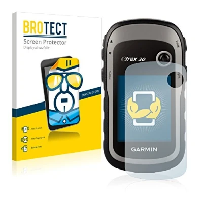Abbildung von BROTECT (2 Stück Schutzfolie für Garmin eTrex 30 Displayschutz Folie Ultra Klar