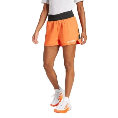 Abbildung von Adidas Terrex Shorts kurze Sporthose semi impact orange orange, Damen, Größe: Lx5&quot;,