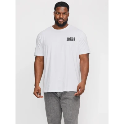 Abbildung von Jack &amp; Jones PlusSize T Shirt &quot;JJECORP Logo TEE SS O NECK NOOS PLS&quot;, mit Print