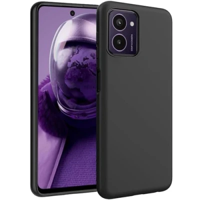 Abbildung von Verco Kompatibel mit HMD Pulse/Pulse Pro/Pulse+ Hülle, Matte Rückschale Schutzhülle für Pulse Serie Case Silikon Handyhülle Schwarz