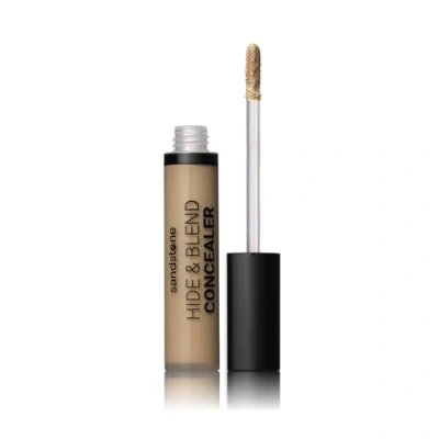 Abbildung von Sandstone Scandinavia hypoallergener Concealer braun C6 Zum Abdecken von Rötungen, Augenringen, Pigmentflecken und Unreinheiten Unisex Make up ölfrei, vegan allergiezertifiziert schminke
