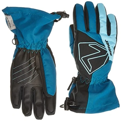 Abbildung von Ziener Kinder Laval Ski Handschuhe/Wintersport wasserdicht, extra warm, Wolle, Blue sea, 4