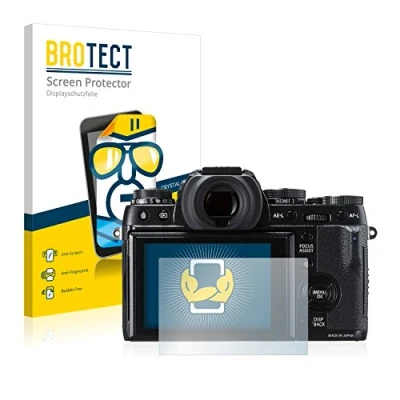 Abbildung von BROTECT (2 Stück Schutzfolie für Fujifilm X T1 Displayschutz Folie Ultra Klar