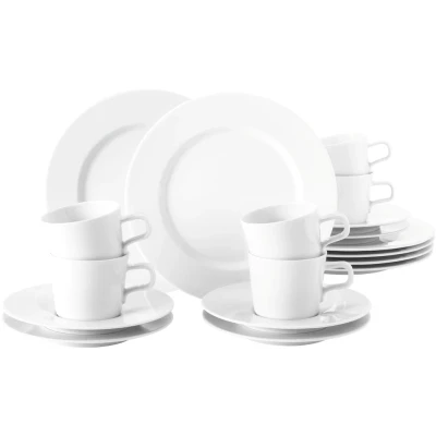 Abbildung von Seltmann Weiden Kaffeeservice &quot;Geschirr Set, Service No Limits&quot;, (Set, 18 tlg.), Made in Germany, Teile, für 6 Personen