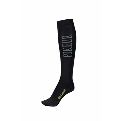 Abbildung von Pikeur Reitsocken Schwarz/Grau 42 46
