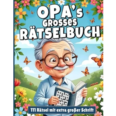 Abbildung von Opas Großes Rätselbuch: 111 spannende Rätsel für den Besten Opa der Welt I Extra Große Schrift Ein Geschenk