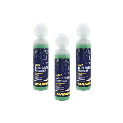 Abbildung von MANNOL Scheiben Reiniger Konzentrat 3 Stück á 250 ml