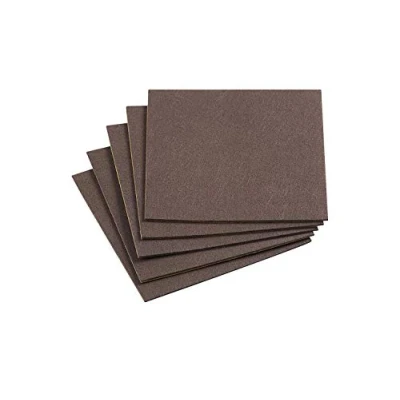 Abbildung von Metafranc WU0645526 Filzpads quadratisch, selbstklebend braun (L x B) 200 mm 1 Set