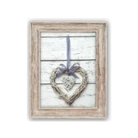 Abbildung von Zep S.r.l U823M Resia M Kunststoffrahmen, Polystyrol, vintage Braun,20 x 30 cm