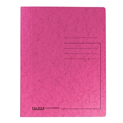 Abbildung von Original Falken 25er Pack Premium Spiralhefter. Made in Germany. Aus extra starkem Colorspan Karton für DIN A4 kaufmännische Heftung schwarz Hefter Dokumentenmappe ideal das Büro und die Schule