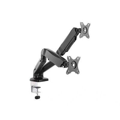 Abbildung von Equip Tischhalterung 17&quot; 32&quot; LCD VESA f. 2 Monitore, Schwarz