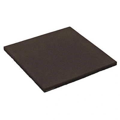 Abbildung von Wickey Spielturm Erweiterung Fallschutzmatte 50x50x2,5cm Zubehör aus strapazierfähigem Gummi, (Wickey Serie, Serie), Extrem witterungsbeständig, Entwickelt gemäß EN 1176*