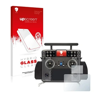 Abbildung von upscreen Schutzglas für FrSky Tandem XE 2 Schutzfolie, Glas Folie [Klar, 9H Panzerschutz, Anti Fingerprint]