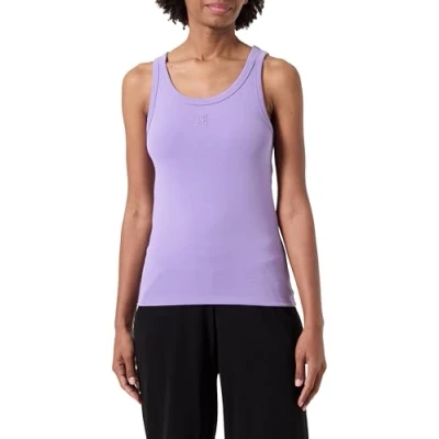 Abbildung von HUGO Damen Datamia Jersey Top, Open Purple549, XL EU