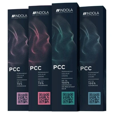 Abbildung von Indola Permanent Caring Color 6.18 Dunkelblonde Asche Schokolade