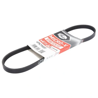 Abbildung von GATES Micro V Stretch Fit 4PK790SF Keilrippenriemen 790 4 PA (Polyamid), EPDM (Ethylen Propylen Dien Kautschuk) BMW: 3 Limousine, Touring, Coupe