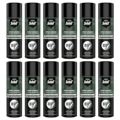 Abbildung von Bastelzone Etikettenlöser, Etikettenentferner, Klebstoffentferner, Kleberentferner, Kleberlöser, Aufkleber Auflöser, entfernen, Label Remover Spray (12 x 200ml)