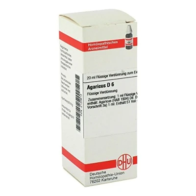 Abbildung von Agaricus D 6 Dilution 20 ml