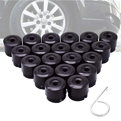 Abbildung von XUKEY 20Pcs 19mm Auto Radmutter Nabe Schraube Abdeckung Schutzkappen Kopfabdeckung Kappen Für Transporter T5 T6 2003 2020