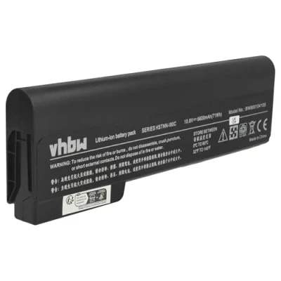 Abbildung von vhbw Akku kompatibel mit HP ProBook 6360b, 6460b, 6465b, 6470b, 6475b, 6560b, 6565b, 6570b Notebook (6600mAh, 11,1V, Li Ion)