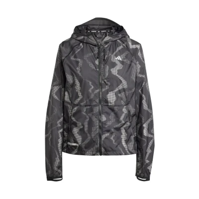Abbildung von adidas Performance ULT PREM JKT Laufjacke, Damen, Größe: XS, Black/reflective silver
