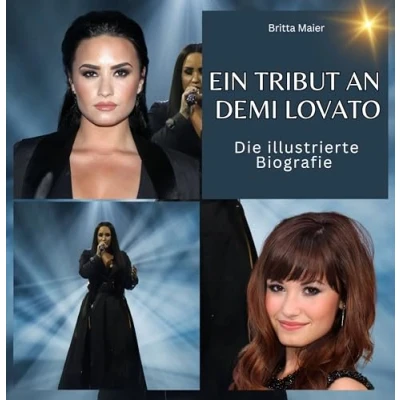 Abbildung von Ein Tribut an Demi Lovato: Die illustrierte Biografie