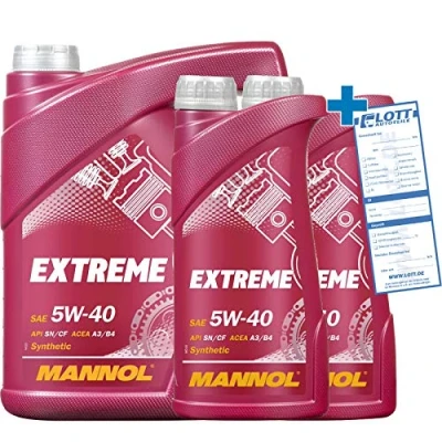 Abbildung von MANNOL 7L MOTORÖL Extreme 5W 40 5W40 MOTORENÖL