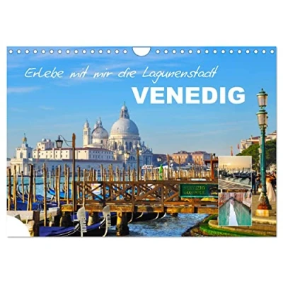 Abbildung von Erlebe mit mir die Lagunenstadt Venedig (Wandkalender 2025 DIN A4 quer), CALVENDO Monatskalender