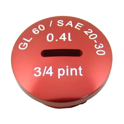 Abbildung von Verschlußschraube Alu rot Öleinfüllöffnung S51, S53, SR50, KR51/2