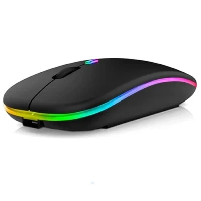 Abbildung von Ziyan PC USB Maus Kabellos 2.4Ghz Bluetooth Mouse aufladbar Notebook Laptop Funkmaus Mäuse