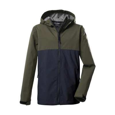 Abbildung von Killtec Jungen Softshelljacke/Outdoorjacke mit Kapuze KOS 219 BYS SFTSHLL JCKT; dunkeloliv, 128, 39118 000