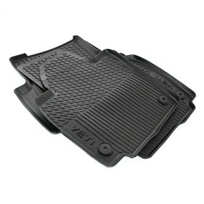 Abbildung von Skoda 5L1061550A Gummi Fußmatten 4 teilig Gummimatten Original Allwettermatten