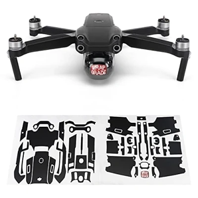 Abbildung von Wrapgrade Main Unit Skin kompatibel mit DJI Air 2S (Stealth Black)