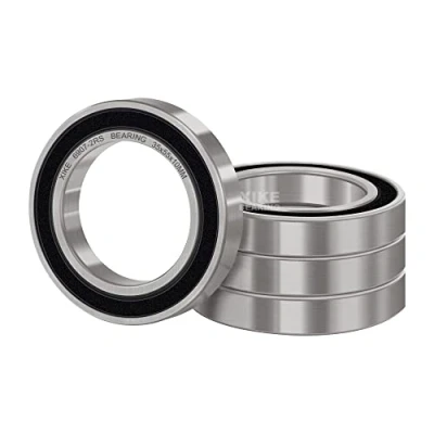 Abbildung von XiKe 4 Stück 6907 2RS Kugellager 35mm x 55mm 10mm, Rillenkugellager mit Dichtungen, geeignet für DIY, Drehbank, 3D Drucker, Motoren, Generatoren und Gartengeräte usw.