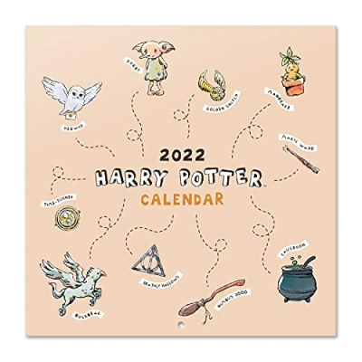 Abbildung von Grupo Erik Harry Potter Kalender 2022 Wandkalender Groß für 16 Monate Beige