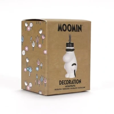 Abbildung von Moomin Sammlerstück Dekoration zum Aufhängen Muminpappa Form