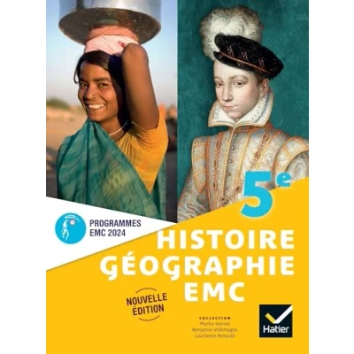 Abbildung von Histoire Géographie EMC 5e Ed. 2024 Livre élève