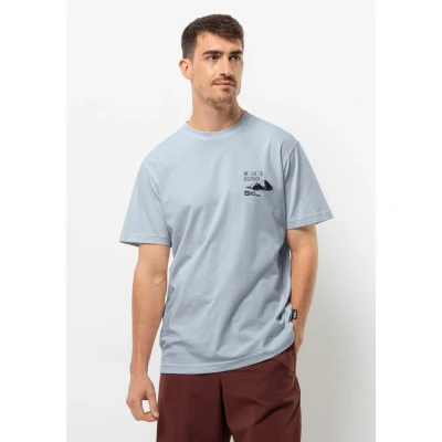 Abbildung von Jack Wolfskin Discover Sport Tshirt, Herren, Größe: XXL, Soft blue