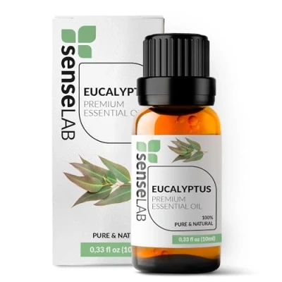Abbildung von Ätherisches Eukalyptusöl SenseLAB 100% Reines, Natürliches, Für Die Therapeutische Anwendung Geeignetes Eukalyptus öl Diffuser Und Luftbefeuchter Haarpflege Schutz Draußen (10 ml)