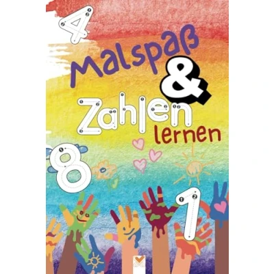 Abbildung von Malspaß &amp; Zahlen lernen: Entdecke die spannende Welt der und lasse eine bunte Blumenwiese wachsen!