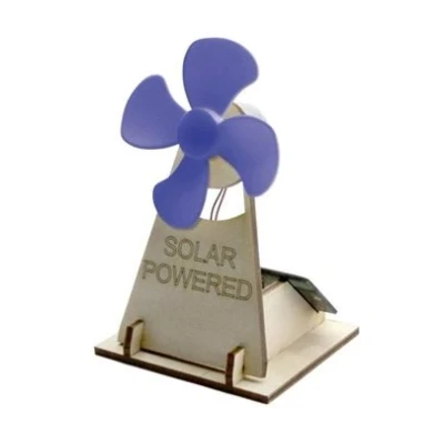 Abbildung von Solexpert Solar Holz Steckbausatz Ventilator