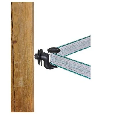 Abbildung von Kerbl Band Eckisolator Cavallo 40mm Holzgewinde / 10St. im Beutel