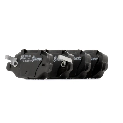 Abbildung von BREMBO P 23 151 Bremsbelagsatz mit akustischer Verschleißwarnung Bremssattelschrauben Zubehör FIAT: Panda III Schrägheck