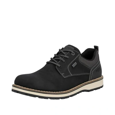 Abbildung von Rieker Sportlicher Schnürer, Herren, Größe: 47, Schwarz Schuhe